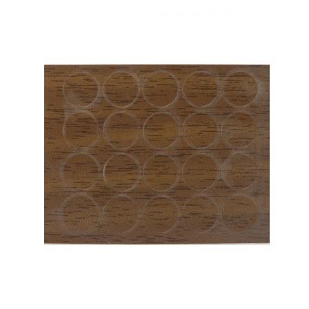 картинка Заглушка самоприлипающая к конфирматам орех Н1709 (44935) Polkemic (лист-20шт.) от магазина SEFI