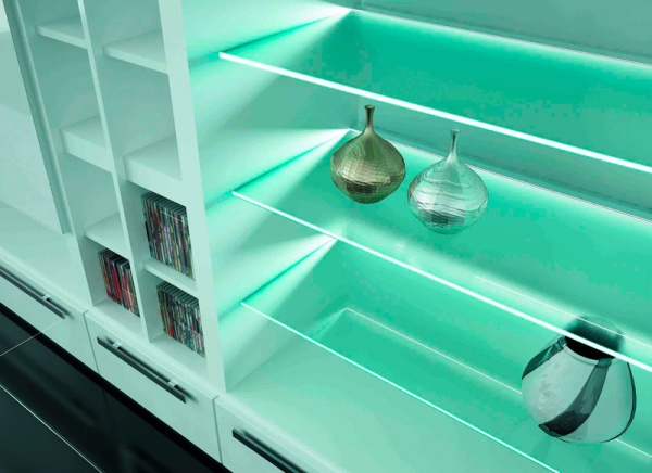 картинка Светильник светодиодный Toucan 410, 1,92Вт, 12В, свет холодный хром мат., 410х23х14мм от магазина SEFI