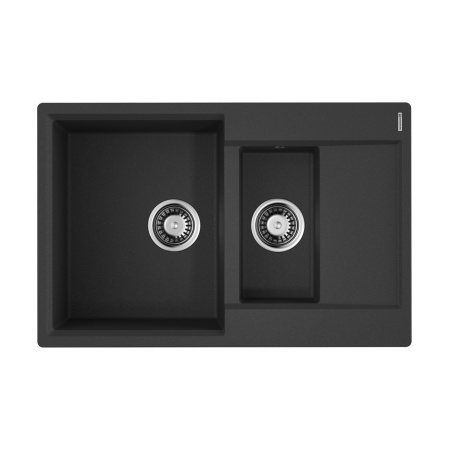 картинка Omoikiri Daisen 78-2T-BL Tetogranit/черный от магазина SEFI