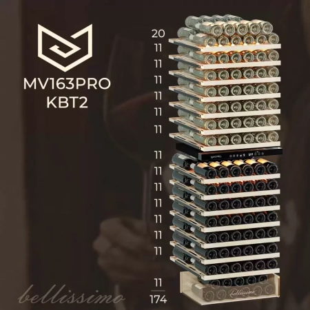 картинка Винный шкаф Meyvel MV163PRO-KBT2 от магазина SEFI