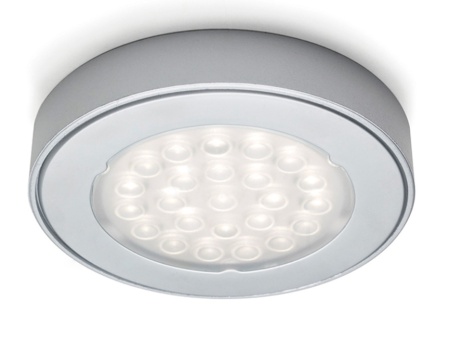 картинка Светильник светодиодный Metris SP V12, 1,6Вт, 12В, свет теплый алю, d70,5х12мм от магазина SEFI