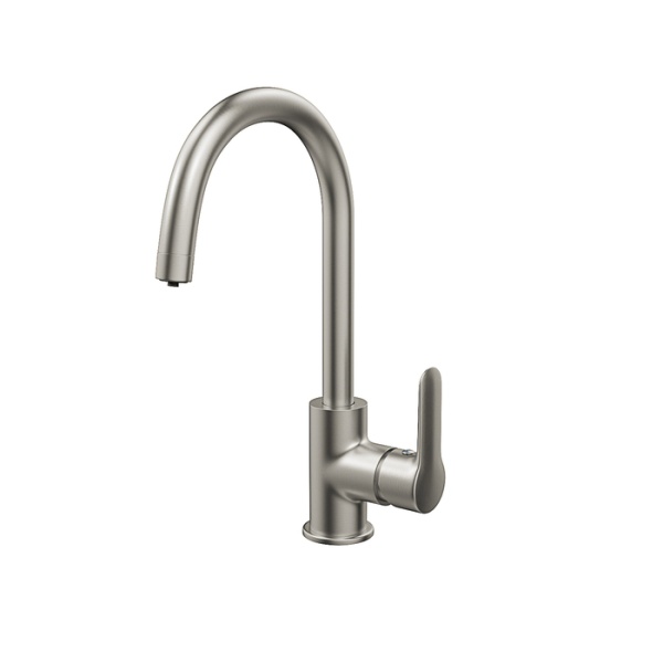 картинка Смеситель для кухни с каналом для фильтрованной воды, сатин, Cuba, IDDIS, CUBBNFJi05 от магазина SEFI