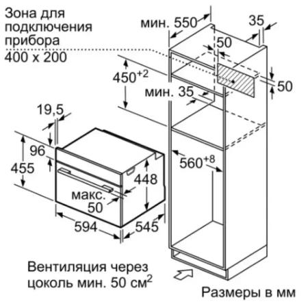картинка Встраиваемая микроволновая печь Neff C1APG64N0 от магазина SEFI