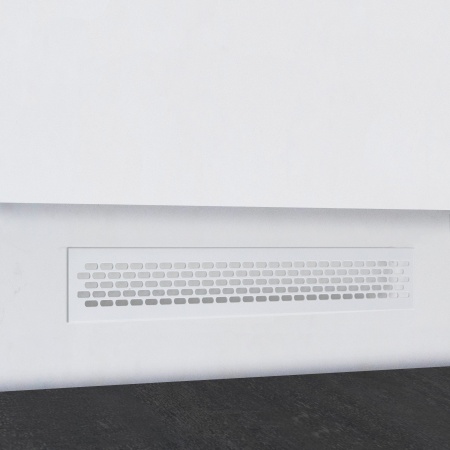 картинка Решетка вентиляционная 480х60мм белая алюминий РП от магазина SEFI