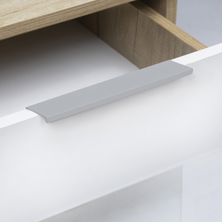 картинка Ручка меб. накладная алюм. INSIDE 320/397 мат хром AKS от магазина SEFI