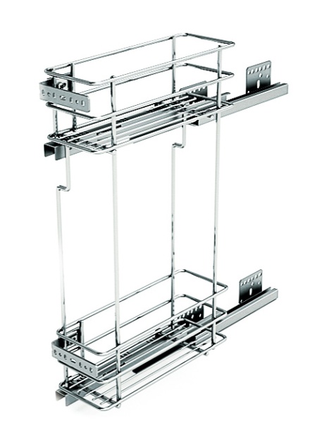 картинка Бутылочница Sigma Soft в верхний шкаф, полное выдвижение с Soft-Close 110х280х520 магазин SEFI являющийся официальным дистрибьютором в России  картинка Бутылочница Sigma Soft в верхний шкаф, полное выдвижение с Soft-Close 110х280х520 от магазина SEFI