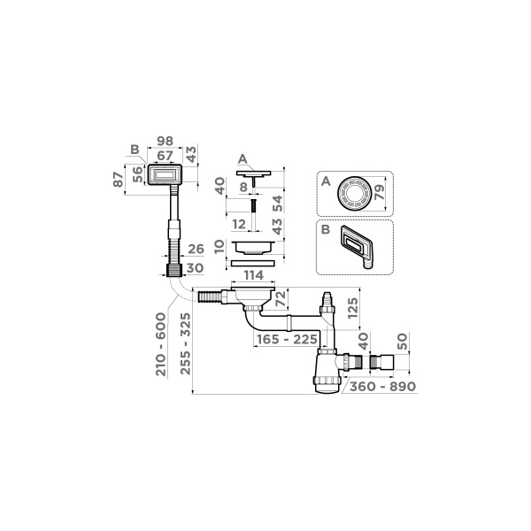 картинка Арматура WK-1-UN-IN нержавеющая сталь от магазина SEFI