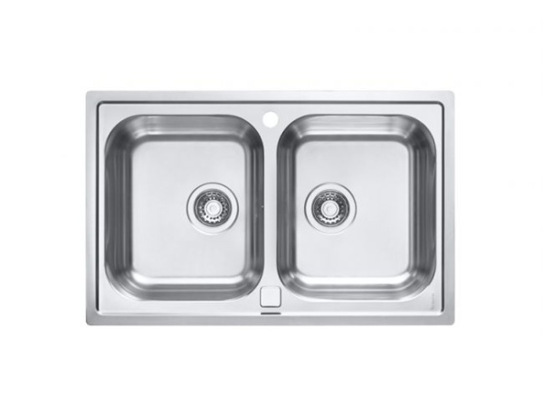 картинка Мойка ALVEUS LINE MAXIM 70 SAT 90 795X505 в компл. с сифоном 1127257 от магазина SEFI