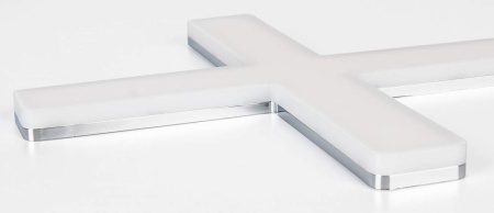 картинка Светильник светодиодный X-Sing 4F TDM 10Вт, 24В, свет натуральный, кабель хром, 158х158мм от магазина SEFI