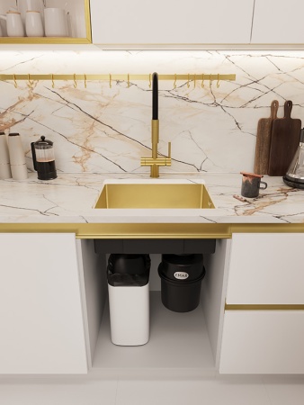 картинка Мойка EMB-540(UN), цвет Золото PVD от магазина SEFI