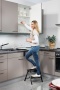 картинка Складная лестница для кухни Hailo Step-Fix, антрацит (4410001) от магазина SEFI