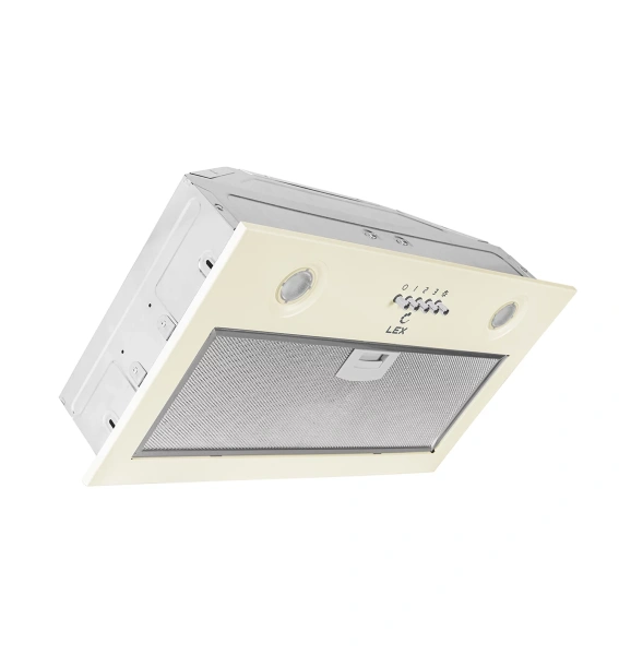 картинка Встраиваемая вытяжка LEX Ghost 600 IVORY LIGHT БЕЛЫЙ АНТИК от магазина SEFI