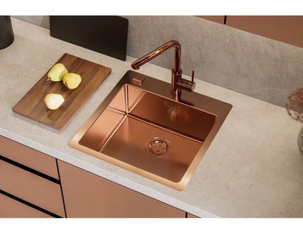 картинка Смеситель для мойки ALVEUS ZEOS P MONARCH COPPER от магазина SEFI