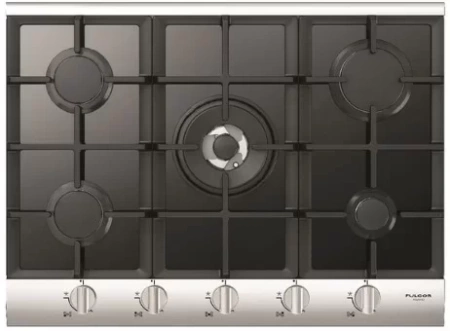картинка Газовая варочная панель Fulgor Milano QLH 705 G WK BK от магазина SEFI