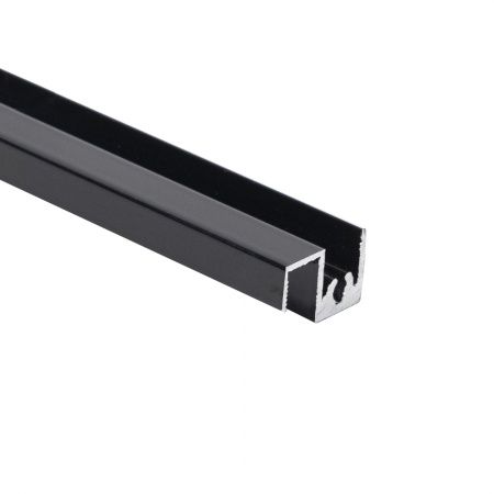 картинка Профиль алюминиевый SENATOR черный глянец горизонт верхн. L-6000 мм АЛЮТЕХ для узкой сис-мы от магазина SEFI
