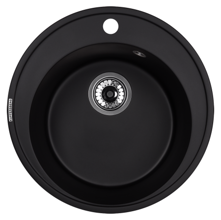 картинка Кухонная мойка  BALI 1B BLACK METAL. от магазина SEFI