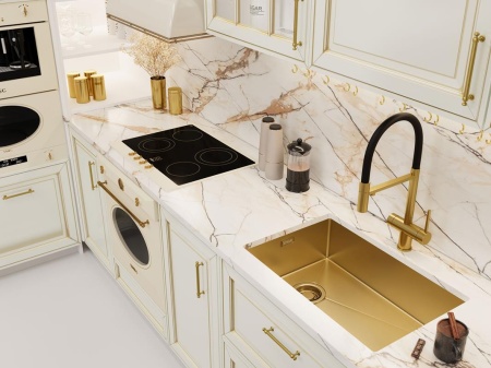 картинка Мойка EMB-660(UN), цвет Золото PVD от магазина SEFI