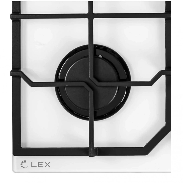 картинка Газовая варочная панель LEX GVG 642 WH магазин SEFI являющийся официальным дистрибьютором в России  картинка Газовая варочная панель LEX GVG 642 WH от магазина SEFI