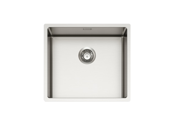 картинка Мойка Alveus NOX 40 BRS 490x440x200 в комплекте с интегрированным сифоном от магазина SEFI