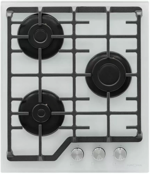 картинка Газовая варочная панель KRONA GALILEO 45 WH от магазина SEFI