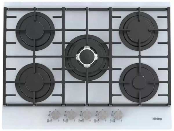 картинка Газовая стеклянная варочная панель Korting HGG 7835 CTW от магазина SEFI