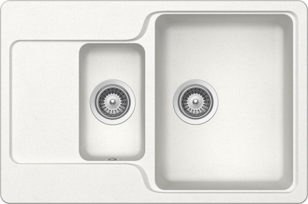 картинка Кухонная мойка SCHOCK CAMBRIDGE 60D CRISTALITE альпина от магазина SEFI