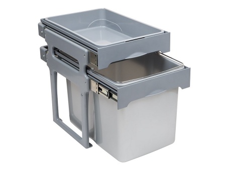 картинка Мусорное ведро TANK 1 на распашной фасад магазин SEFI являющийся официальным дистрибьютором в России  картинка Мусорное ведро TANK 1 на распашной фасад от магазина SEFI