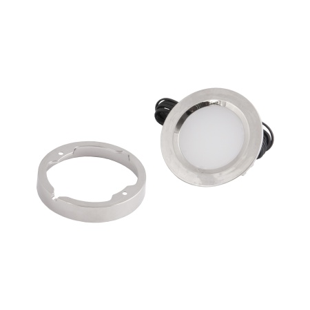 картинка Светильник светодиодный STAR, врезной/накладной, 2W, 12V круглый, хром, 4000К, AKS магазин SEFI являющийся официальным дистрибьютором в России  картинка Светильник светодиодный STAR, врезной/накладной, 2W, 12V круглый, хром, 4000К, AKS от магазина SEFI