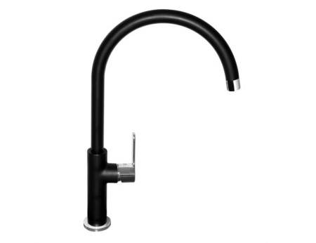 картинка Смеситель для мойки ALVEUS ARC 80 хром черный, от магазина SEFI