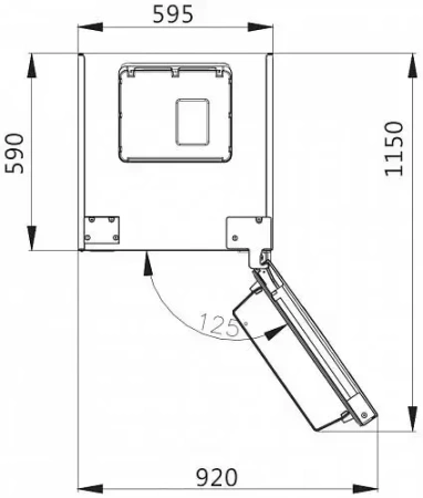 картинка Отдельностоящий холодильник Korting KNFC 62029 W от магазина SEFI