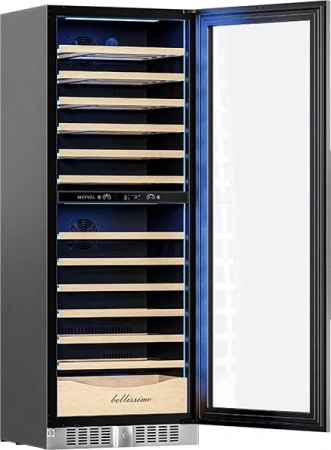 картинка Винный шкаф Meyvel MV95-KST2 Узкий (Slim) от магазина SEFI