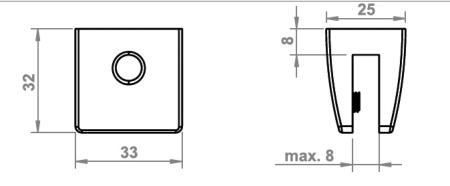 картинка Светодиодный светильник-полкодержатель ZETA ZN, свет - дневной от магазина SEFI