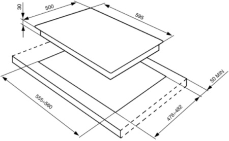 картинка Варочная панель Smeg SR864PGH9 от магазина SEFI
