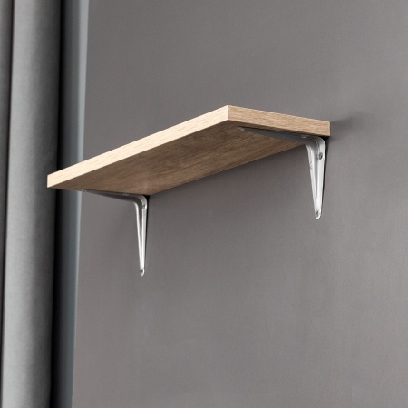 картинка Полкодержатель мет. 200*150 серебро AKS от магазина SEFI