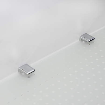 картинка Полкодержатель для стекла мет. АК104 (6-8мм) хром AKS от магазина SEFI