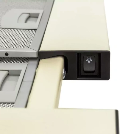 картинка Вытяжка Krona Kamilla slim 600 ivory (2 мотора) от магазина SEFI