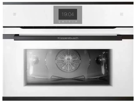 картинка Компактный духовой шкаф с паром Kuppersbusch CBD 6550.0 W2 Black Chrome от магазина SEFI