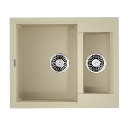 картинка Мойка Omoikiri Sakaime 60-2-BE Tetogranit/ваниль от магазина SEFI