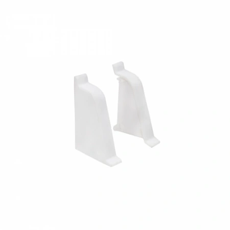 картинка Заглушка ПВХ к плинтусу LK ZAK белый (50) EL-MECH-PLAST от магазина SEFI