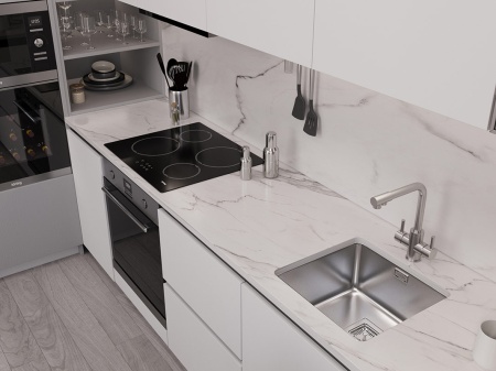 картинка Мойка Oulin 363, поверхность сатин от магазина SEFI