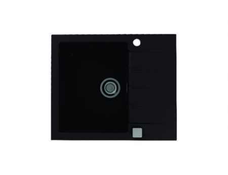 картинка Мойка ALVEUS GRANITAL CADIT 10 CARBON - G91 590 X 500  1X в комплекте с сифоном 1132823, от магазина SEFI