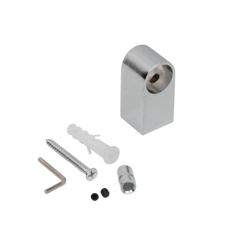 картинка Держатель модерн, труба d16 хром AKS от магазина SEFI