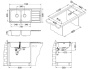 картинка Мойка Alveus LINE MAXIM 100 SAT 90 1165X505 FS в компл.с сифоном 1127257 от магазина SEFI