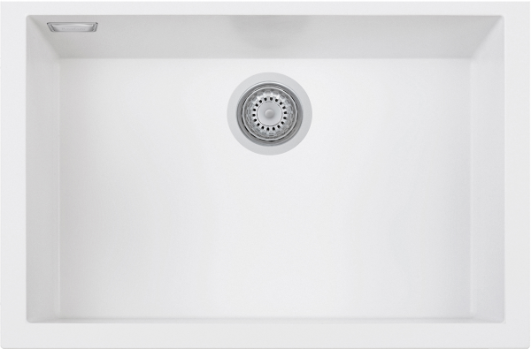 картинка Мойка Rivelato STRIA 6963 1-чаш 690*443 Белый 101 от магазина SEFI