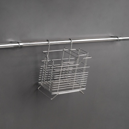 картинка Корзина на трубу d16 для столовых приборов CWJ301 хром AKS от магазина SEFI