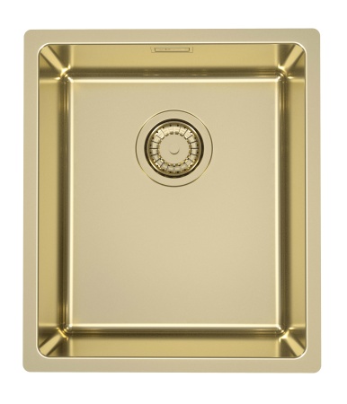 картинка Мойка Alveus KOMBINO 20 MONARCH GOLD SAT-90 500X400X195 U в комплекте с выпуском без сифона от магазина SEFI