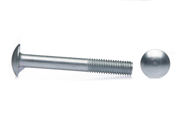 картинка Болт с полукруглой головкой М6*20 с усом, неполн. резьба, цинк (1кг=175шт) от магазина SEFI