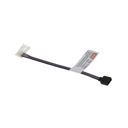 картинка Шнур соединительный RGB 10мм (коннектор - лента), для светодиодных лент RGB, 15см, AKS от магазина SEFI