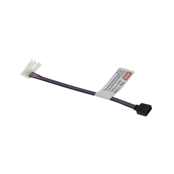 картинка Шнур соединительный RGB 10мм (коннектор - лента), для светодиодных лент RGB, 15см, AKS от магазина SEFI