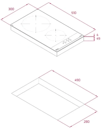 картинка Индукционная варочная панель Teka IBC 32000 TTC BLACK от магазина SEFI
